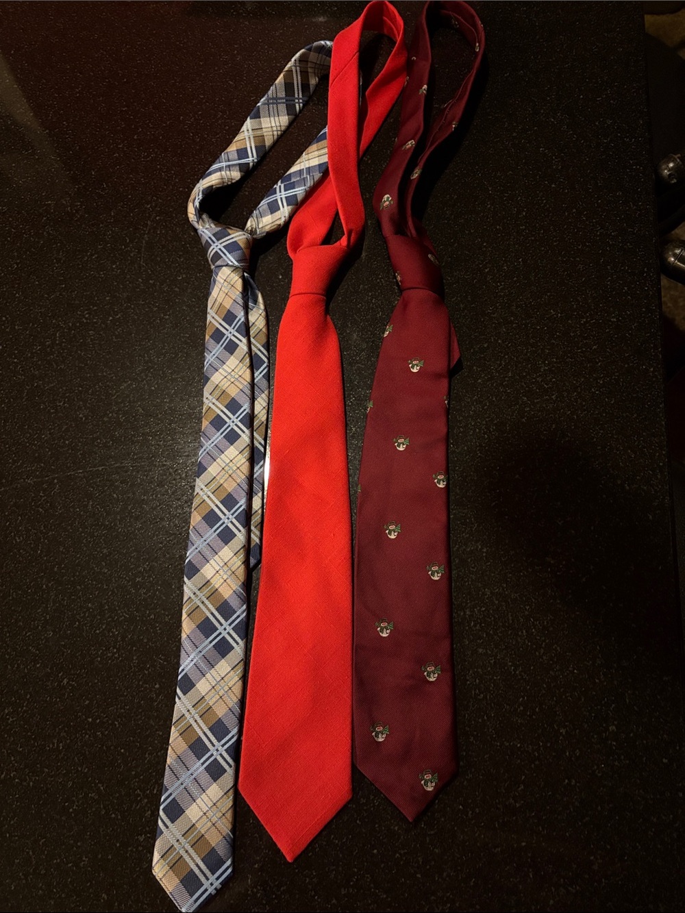 3 Mens Neckties